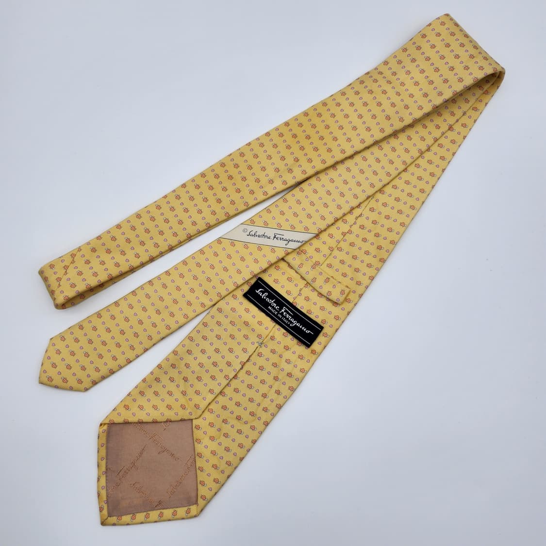 페라가모 실크 넥타이 [BFC7338_0542-14] 상품이미지3