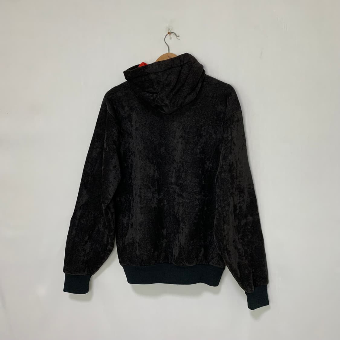 칼하트 블랙 벨벳 후드 집업 빈티지 L 남녀공용 00s 상품이미지3