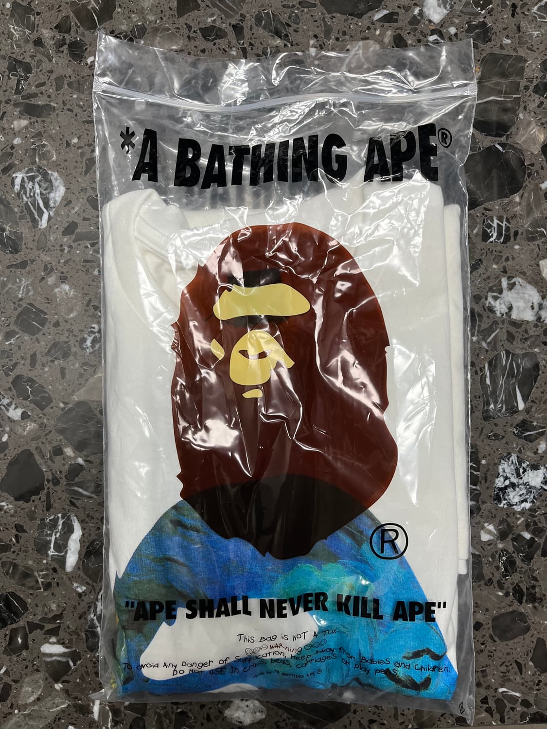 베이프 반고흐뮤지엄 캔버스 아트 반팔티셔츠 XXL 상품이미지2