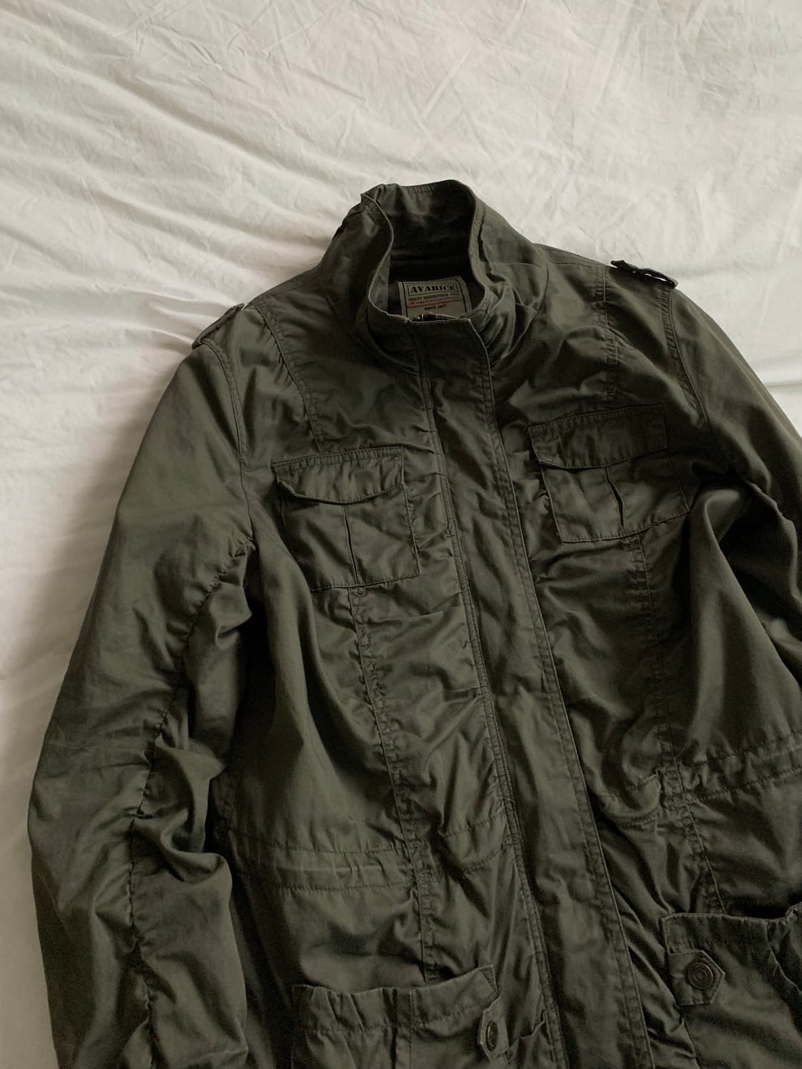 카키 셔링 점퍼 상품이미지6