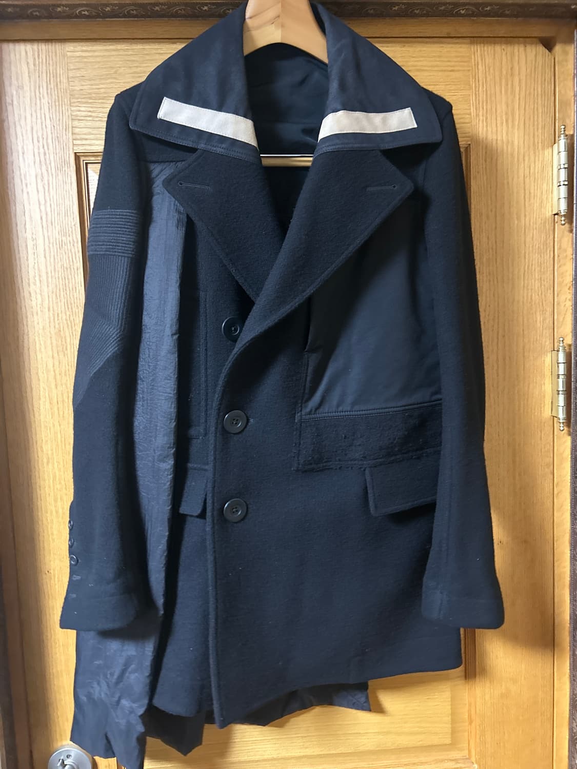 릭오웬스 15fw 코트 스핑크스코트 48사이즈 상품이미지1