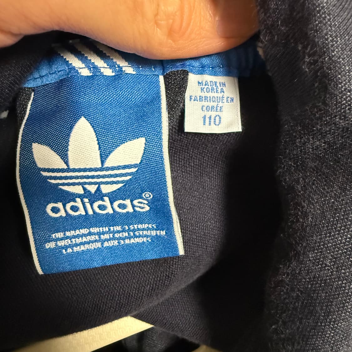 아디다스 유로파 져지 네이비 110 트랙탑 상품이미지3