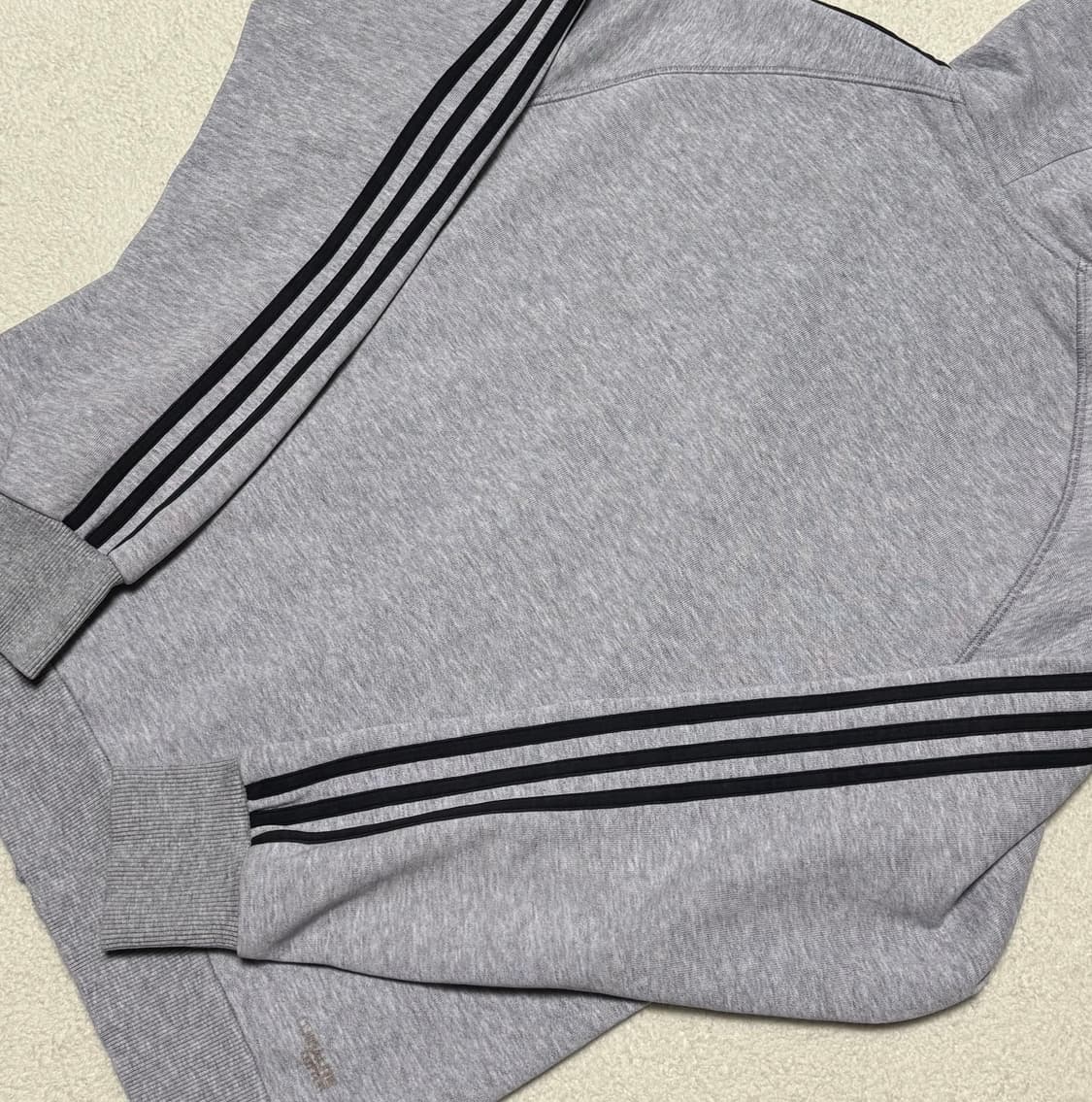 아디다스 에센셜 그레이 후드집업  상품이미지8