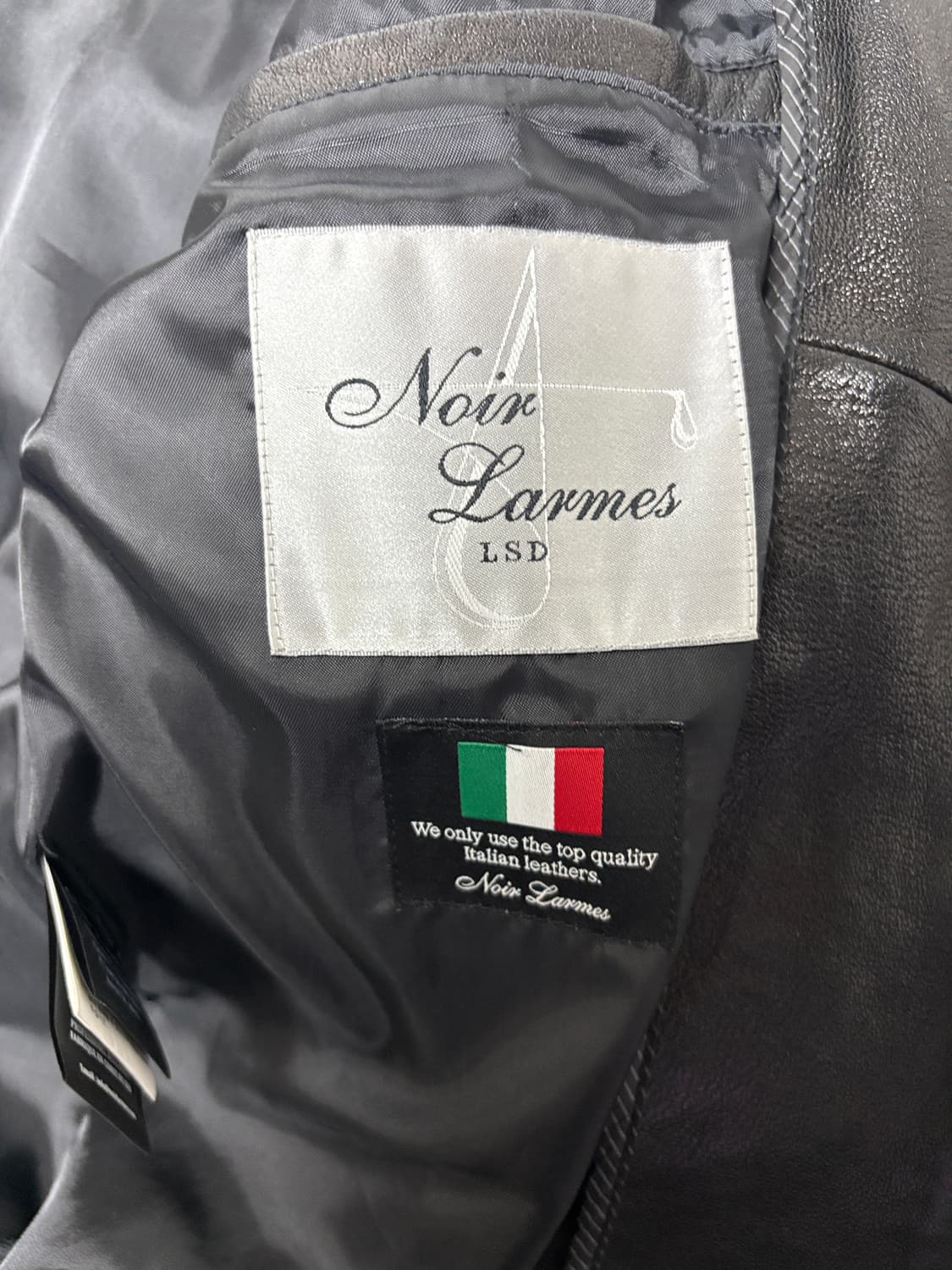 느와르라르메스 가죽자켓 상품이미지4