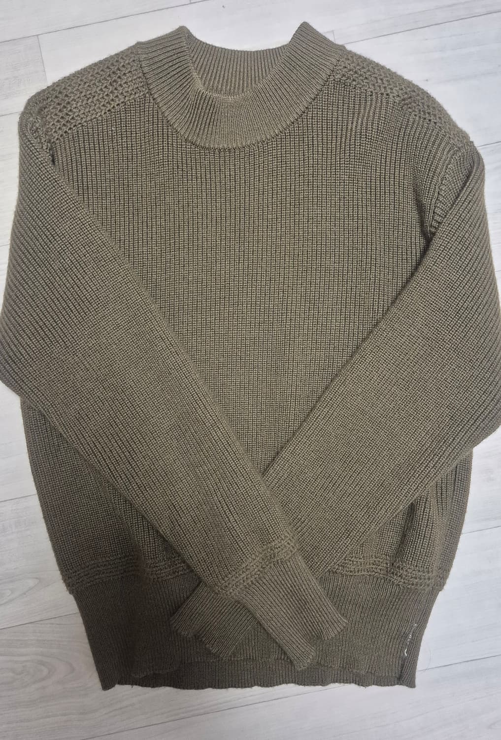 브론슨 USN Woolen Sweater Olive 상품이미지1