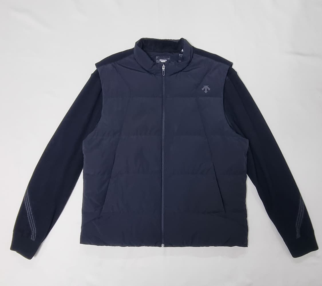 데상트 소매니트 하이브리드 구스 다운 점퍼 XXL _ 남성 상품이미지1