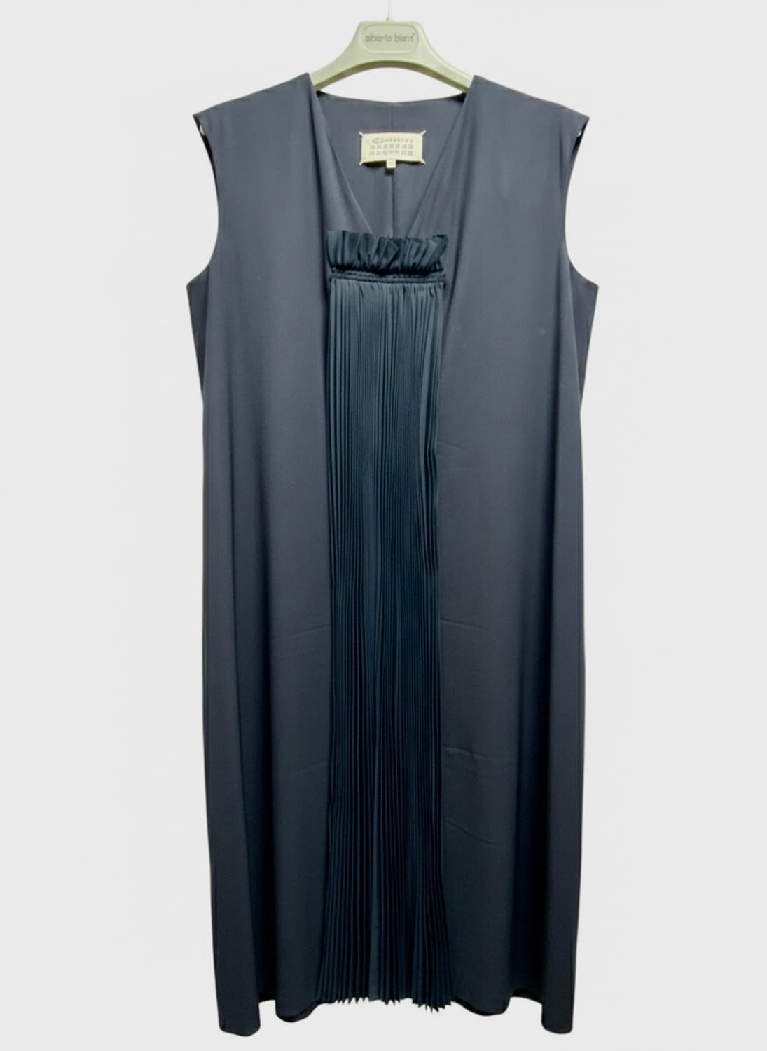 [정품/1회착용] 메종 마르지엘라 이태리제 플리츠 미디 원피스 (66) 상품이미지1