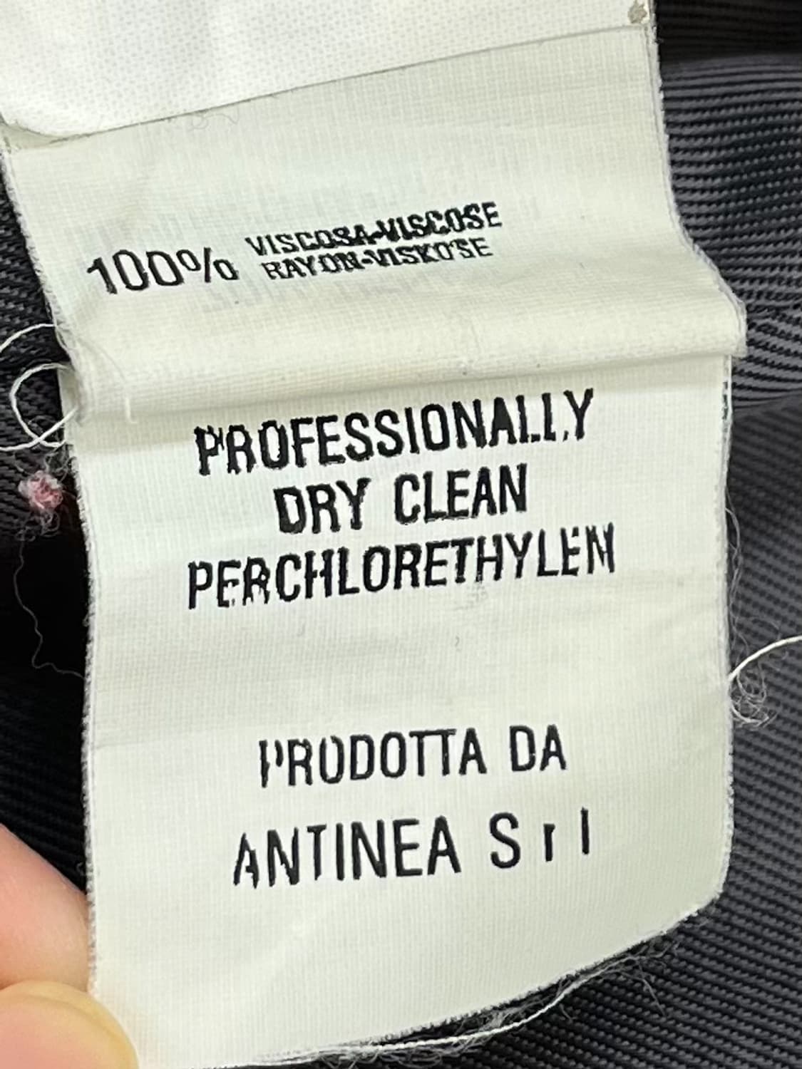 엠포리오 아르마니 90's 3B 울 롱 코트 상품이미지7