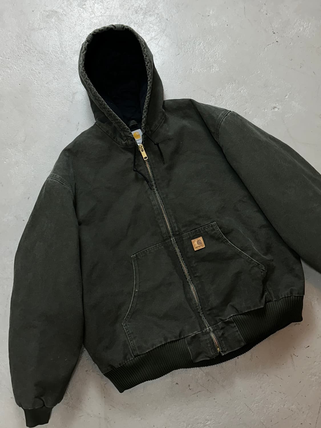 OG 칼하트 J130 액티브 자켓 칼하트 MOS 모스그린 상품이미지5