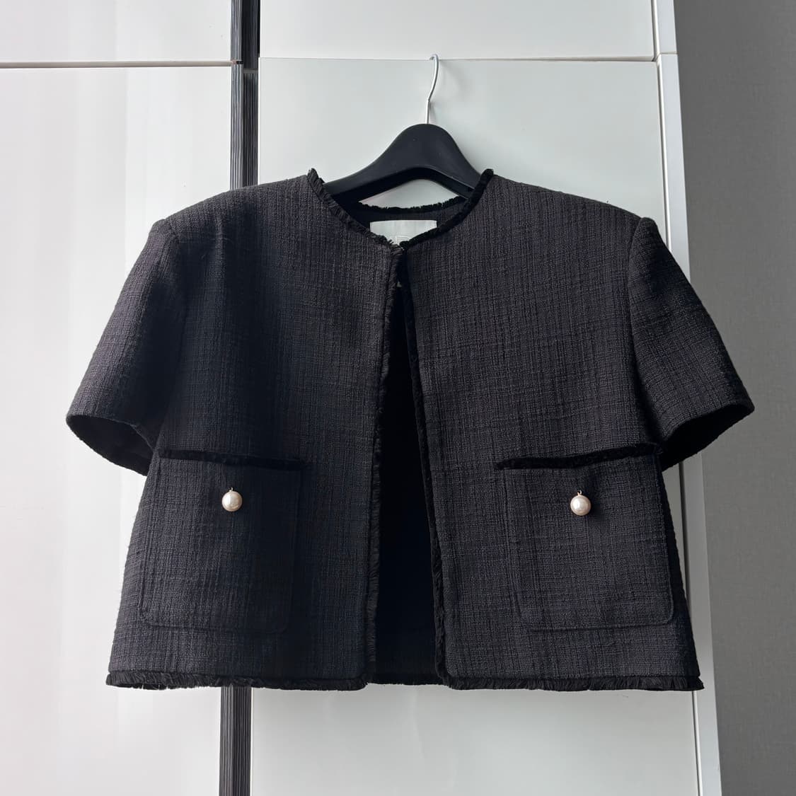 RENEJ 트위드 셋업 재킷&스커트 S  상품이미지2