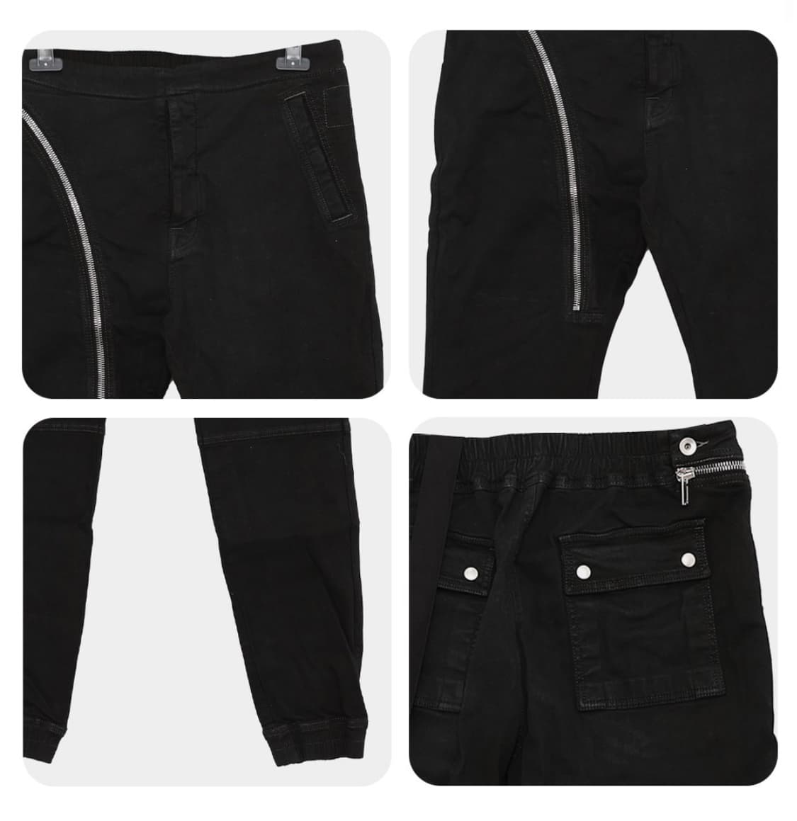 릭오웬스 다크쉐도우 에어컷 조거 팬츠 S 상품이미지3