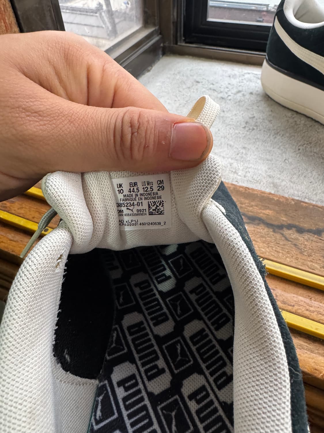 퓨마 스웨이드 플랫폼 블랙 290mm 상품이미지4