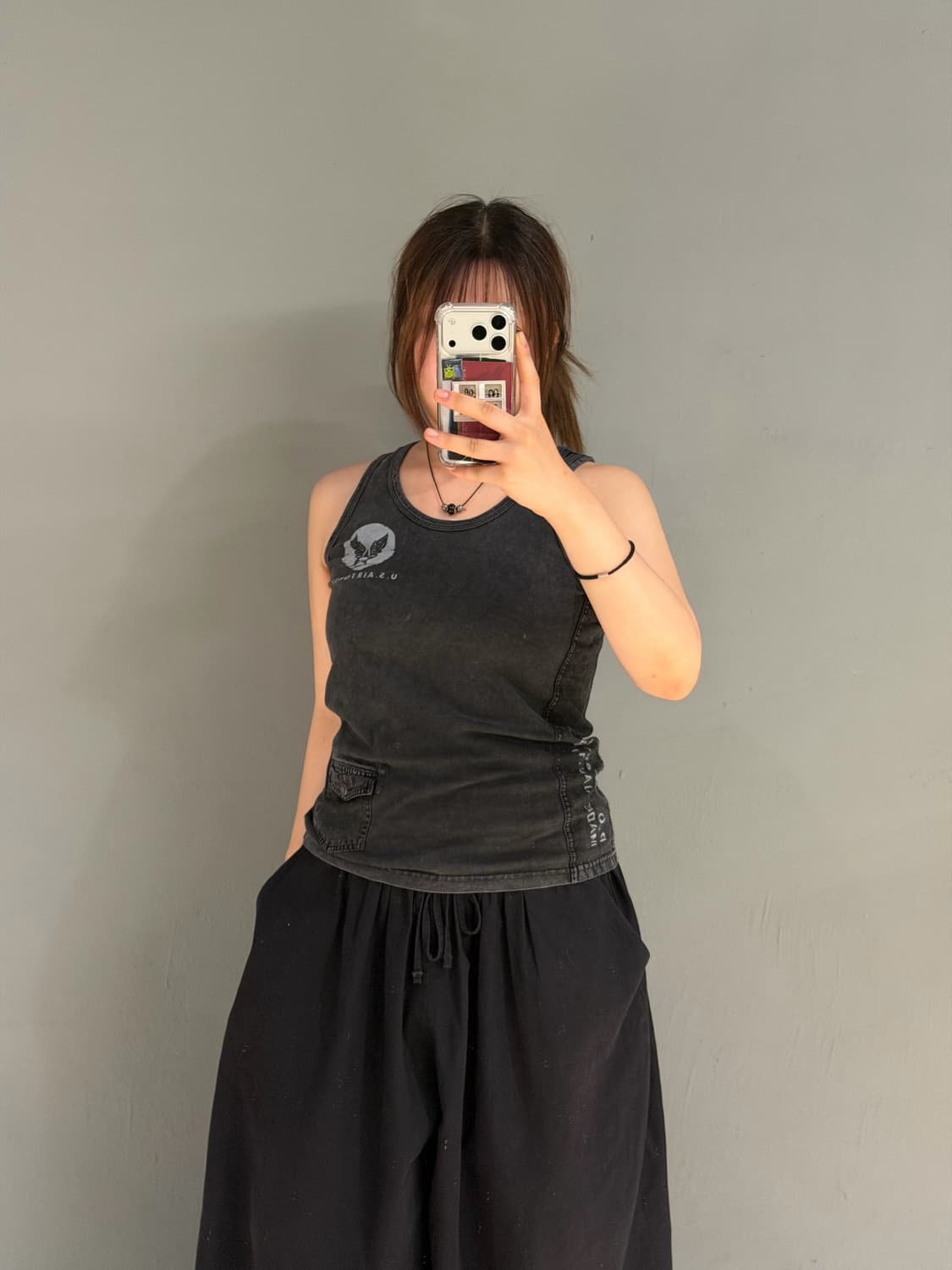 Avirex cargo point pigment sleeveless  상품이미지2