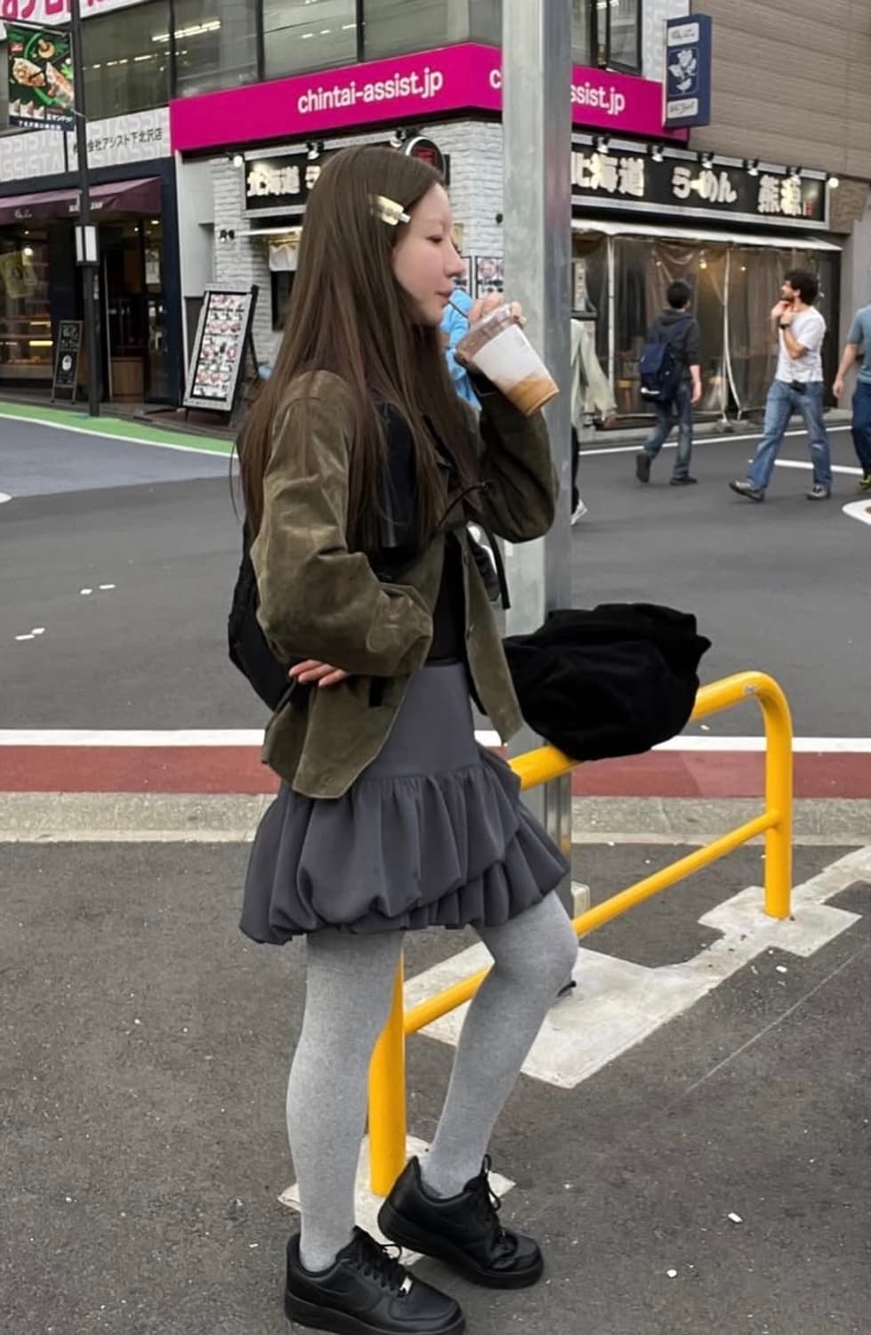 캐롤쇼페 볼륨 미니스커트 상품이미지1