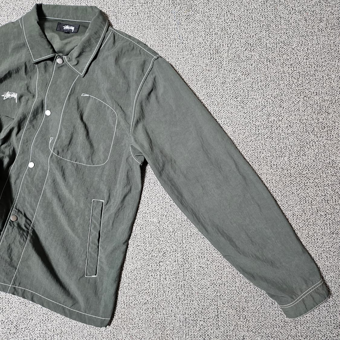 [XL] 스투시 Stussy 나일론 폴섬 자켓 스프루스 정품 상품이미지7