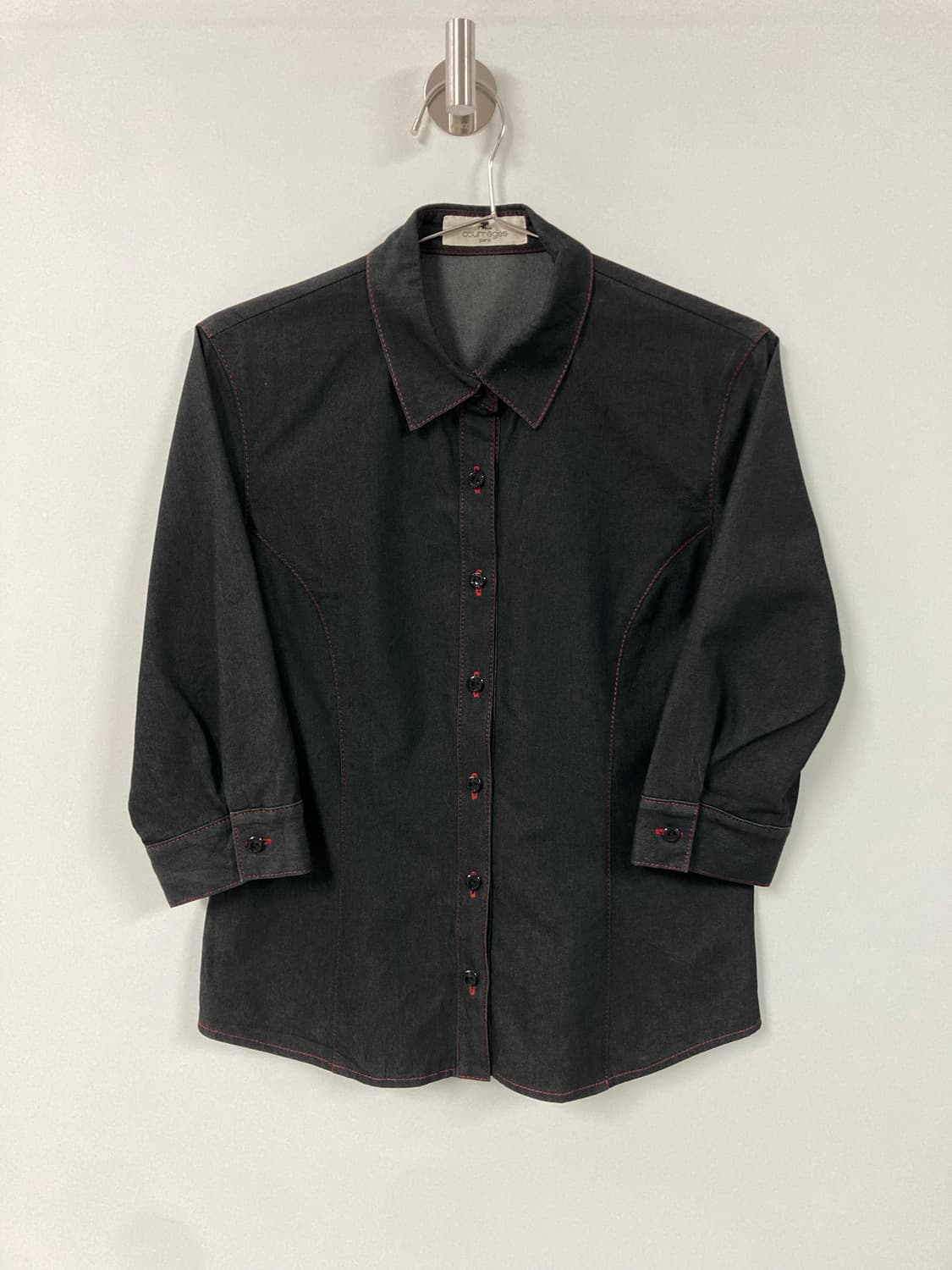 꾸레쥬 스티치 셔츠 상품이미지2