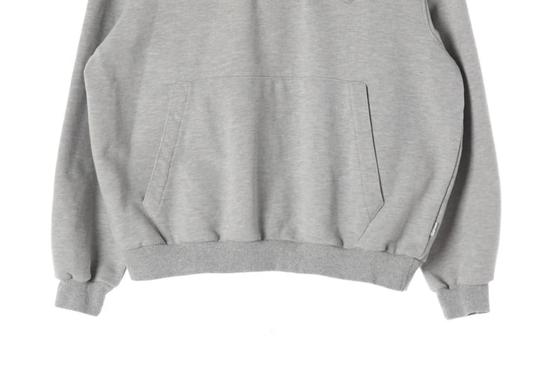 라퍼지스토어 헤비웨이트 럭비 카라 맨투맨 그레이 M 상품이미지4