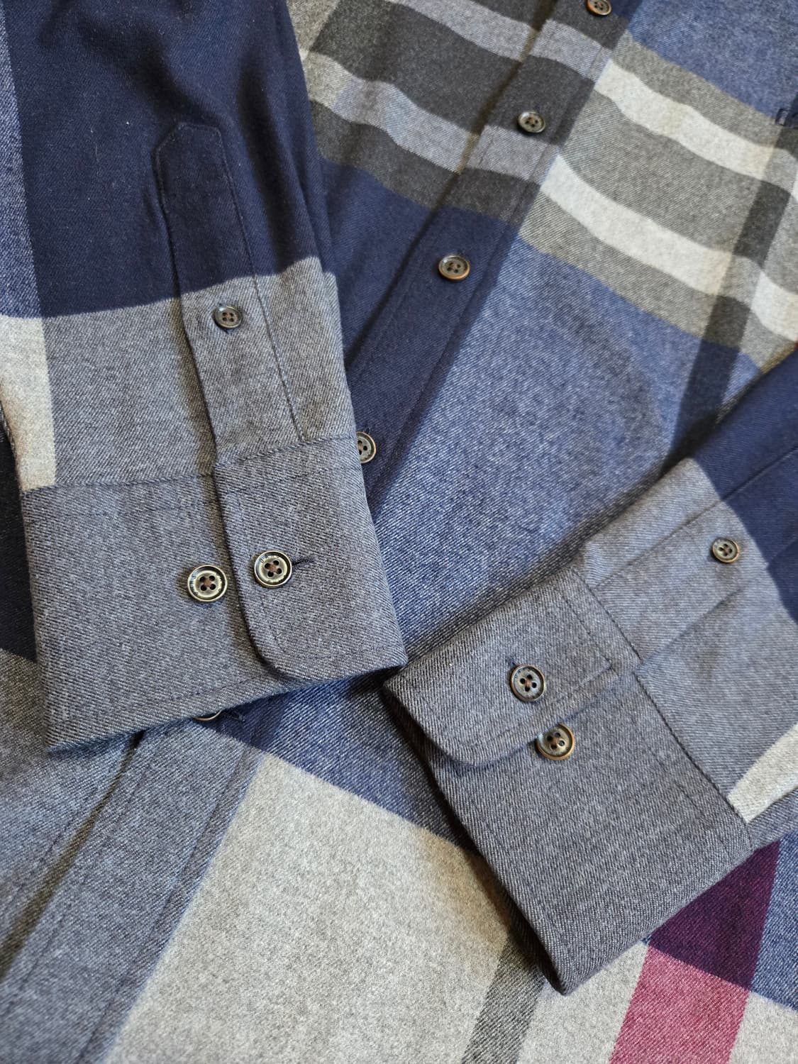 닥스 남성 체크 겨울 셔츠(95사이즈) 상품이미지4