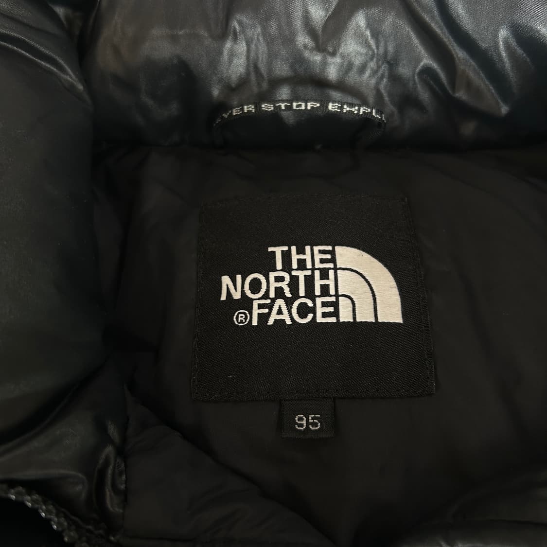 노스페이스 블랙 숏패딩  상품이미지2