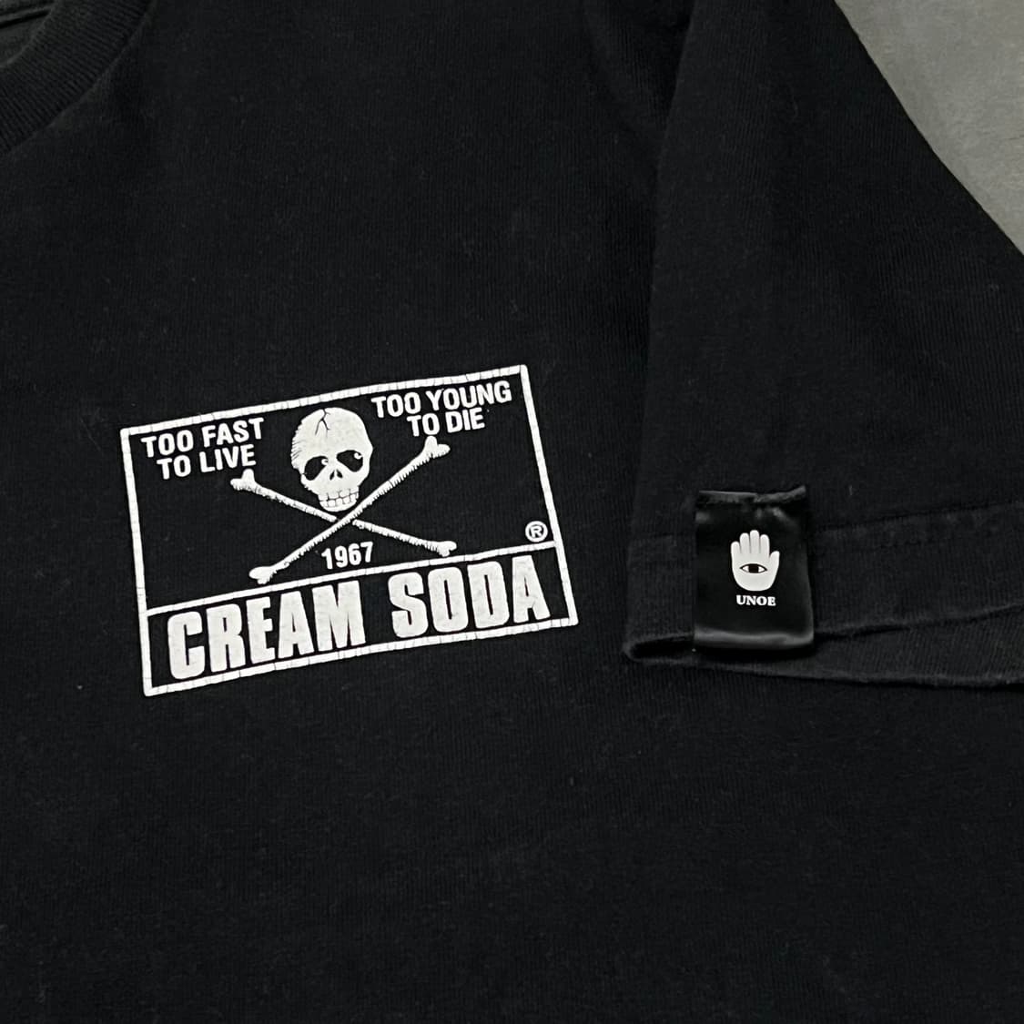  크림소다 로고 반팔티 y16415 상품이미지4