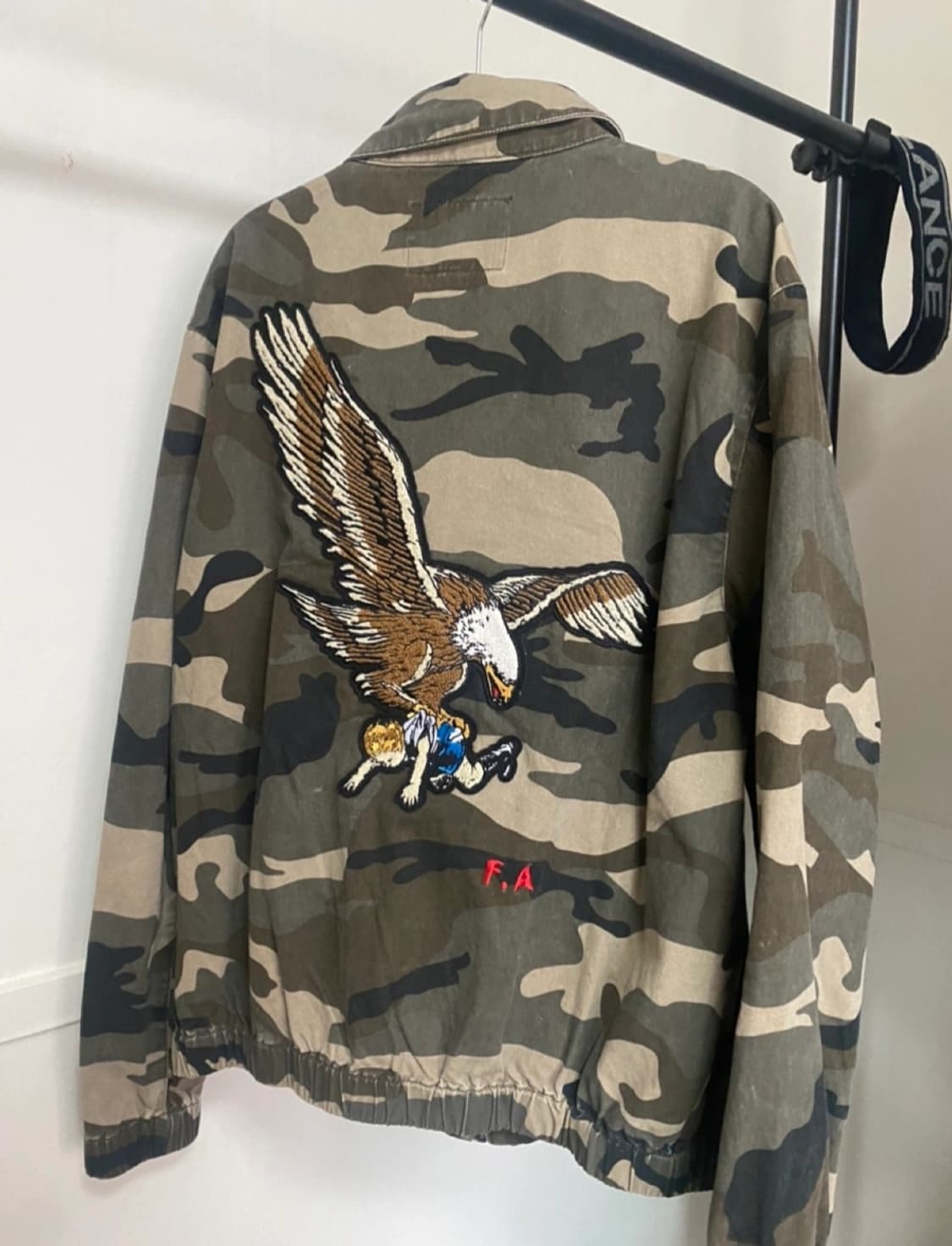 퍼킹어썸 워시드 카모 자켓 L 상품이미지6