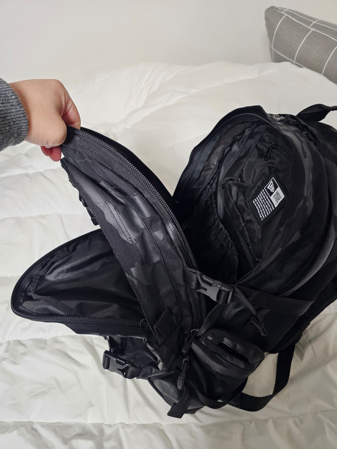 뉴에라 캐리어 백팩, 뉴에라 여행용 백팩, 남성백팩, 남성가방, 뉴에라  상품이미지3