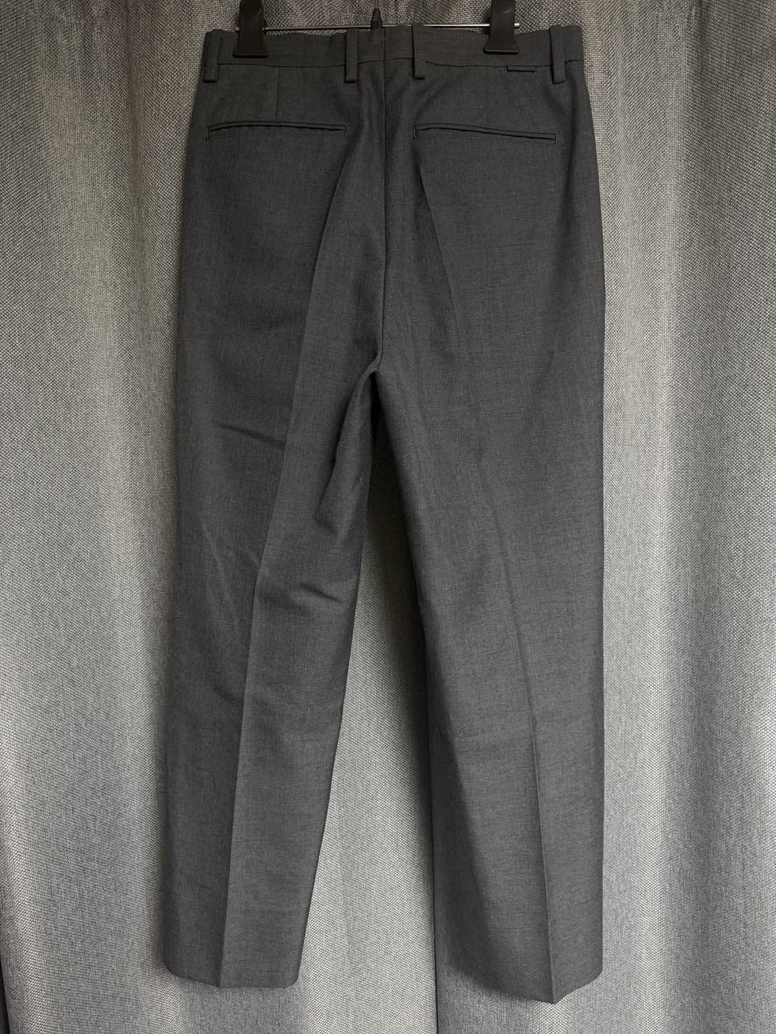 포터리 울 테이퍼드 팬츠 미드그레이 1 상품이미지2