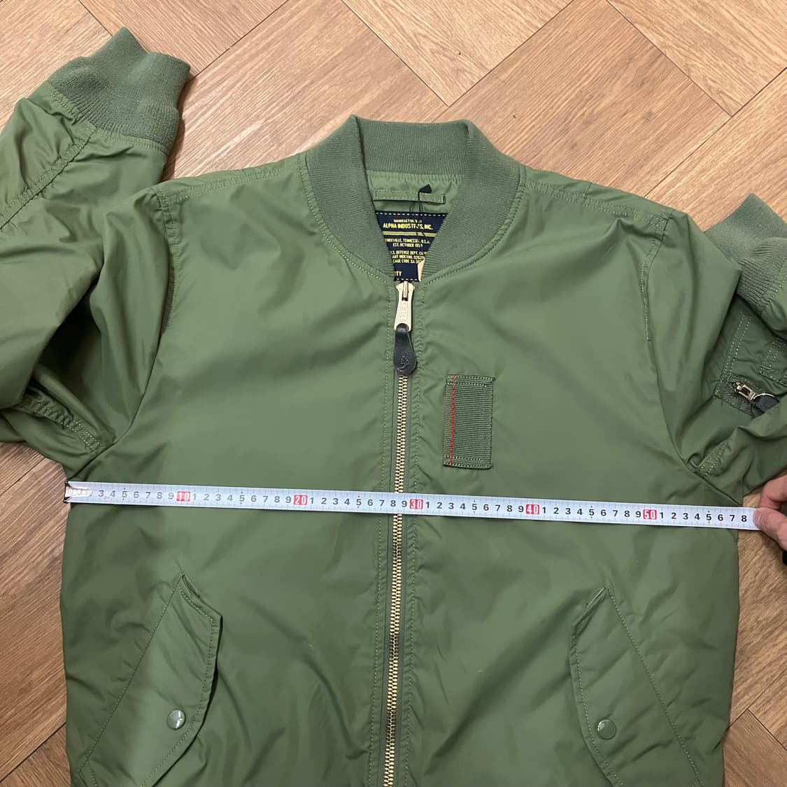 N102 알파인더스트리 항공점퍼 ma1 상품이미지5