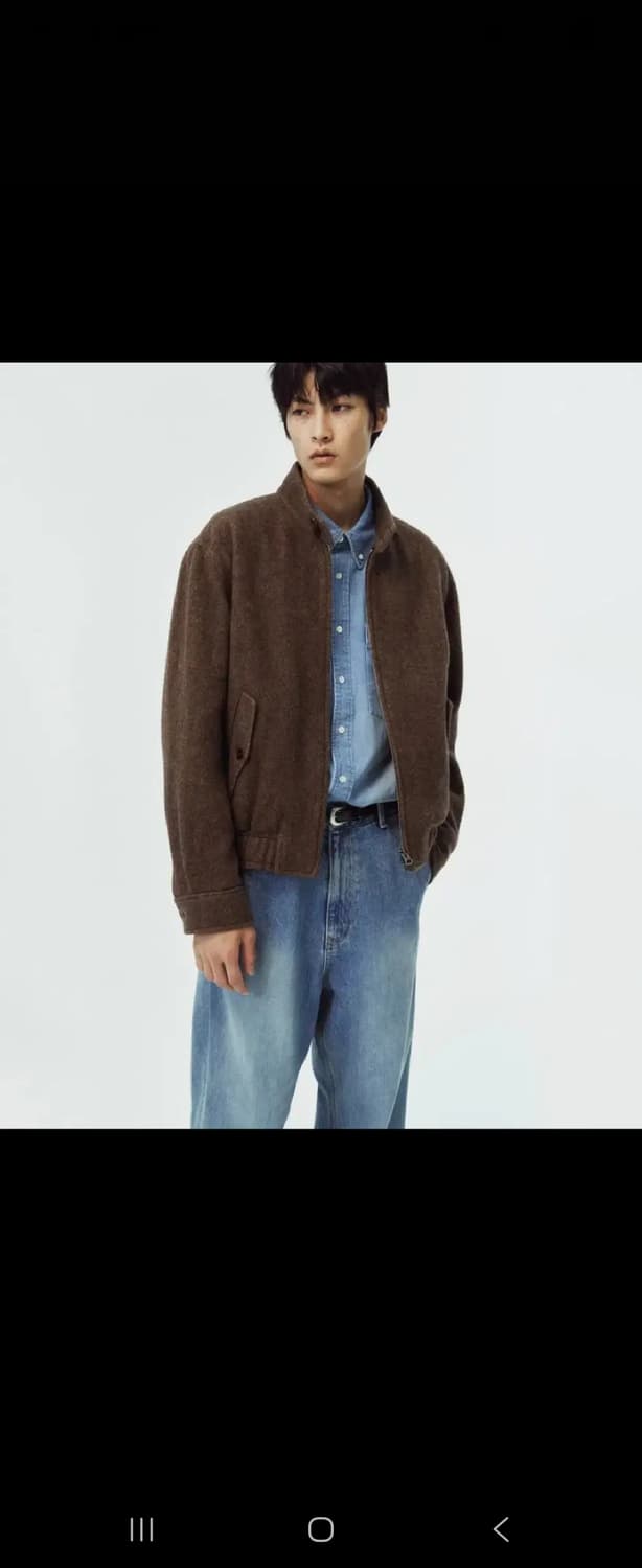24fw 블랭크룸 해링턴 울 자켓 상품이미지1