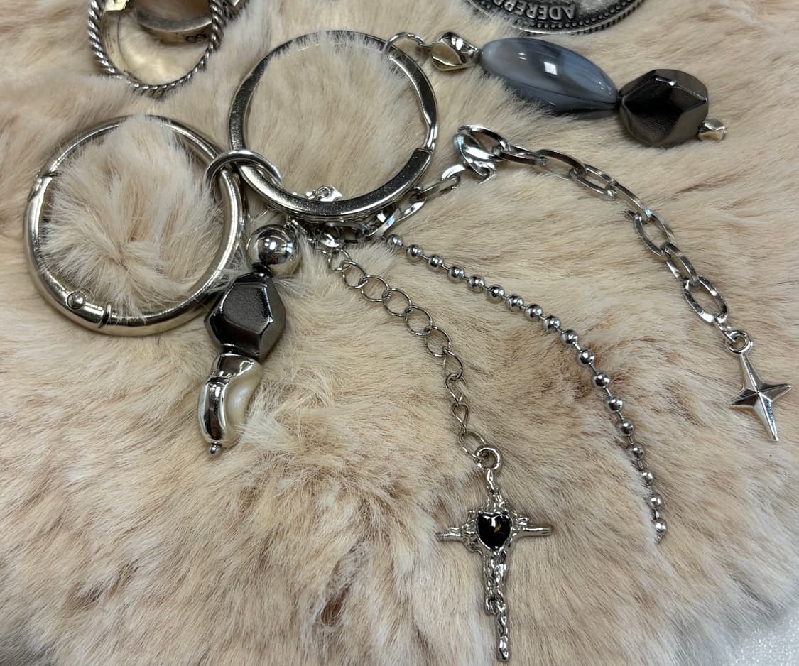 핸드메이드 Silver Stone 키링 004 상품이미지7