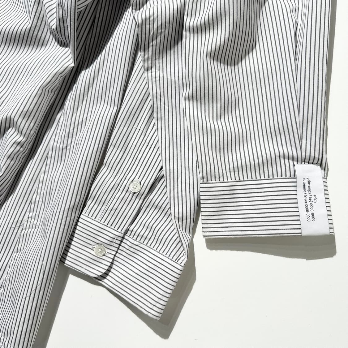 로크 더블 레이어드 스트라이프 셔츠 상품이미지5