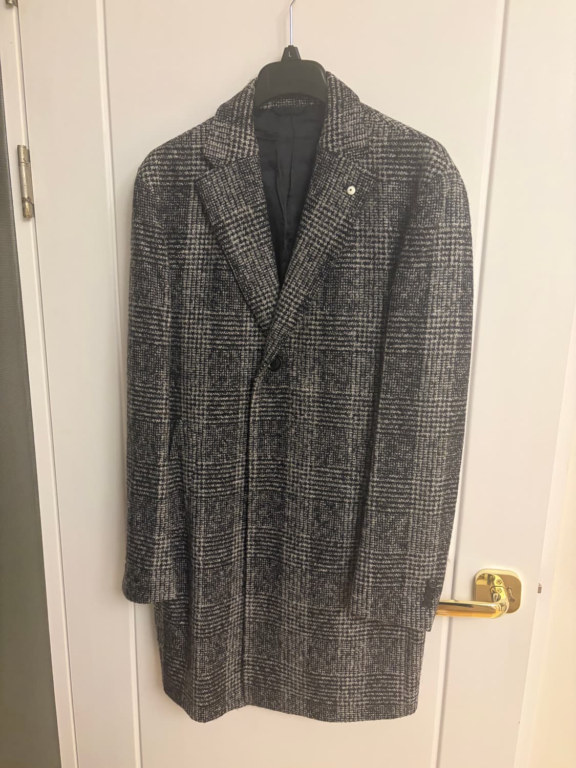 L.B.M 1911 체크 코트 상품이미지1