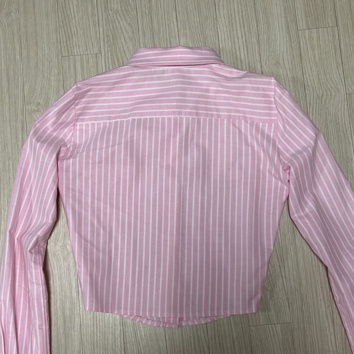 페일제이드 옥스포드 스트라이프 셔츠 핑크 S 상품이미지10