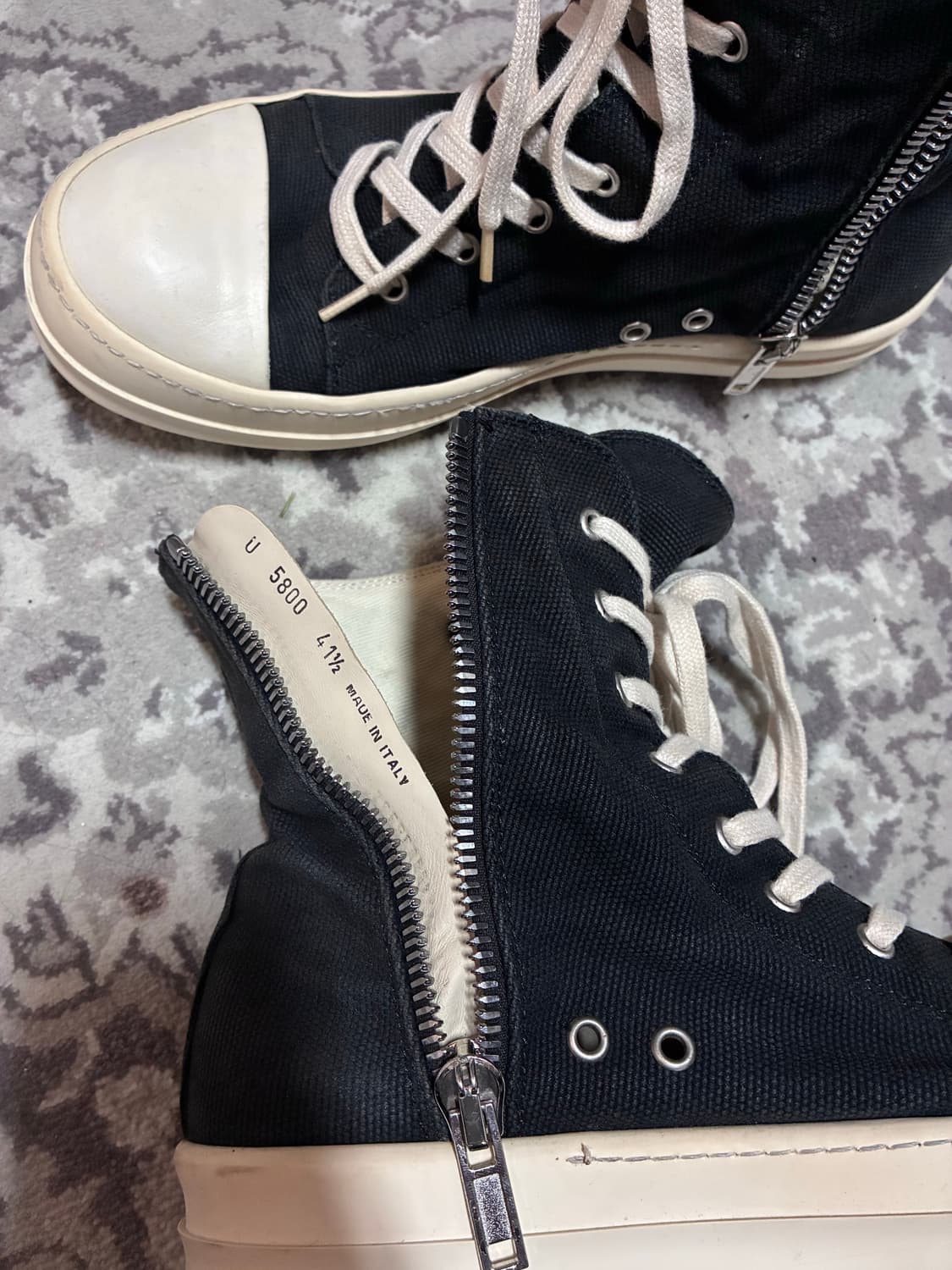 릭오웬스 하이 41.5 상품이미지2