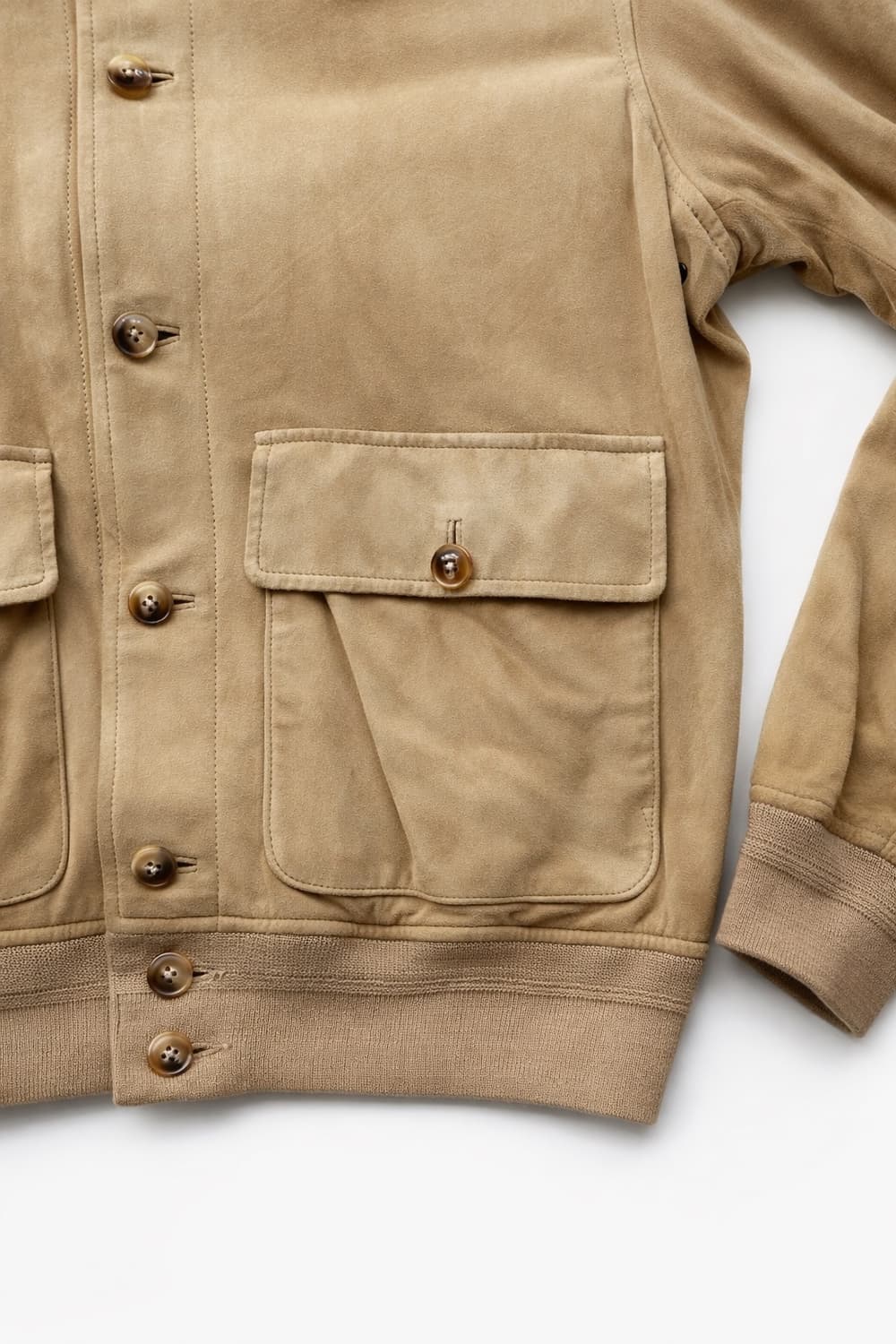 폴로 양가죽 스웨이드 가죽 자켓  상품이미지4