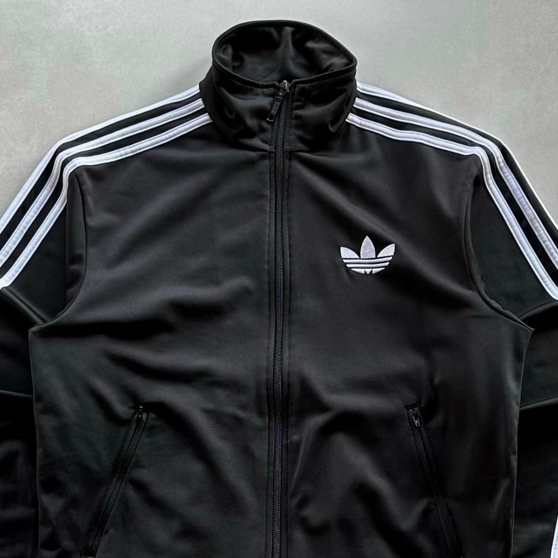 [M]아디다스 구형 파이어버드 블랙 트랙탑 져지 상품이미지2