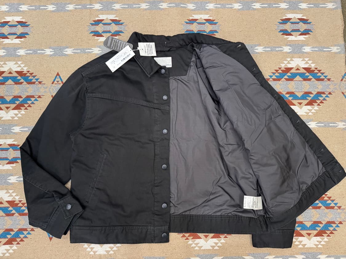 [XL] 나나미카 인슐레이션 트러커 자켓 블랙 상품이미지4