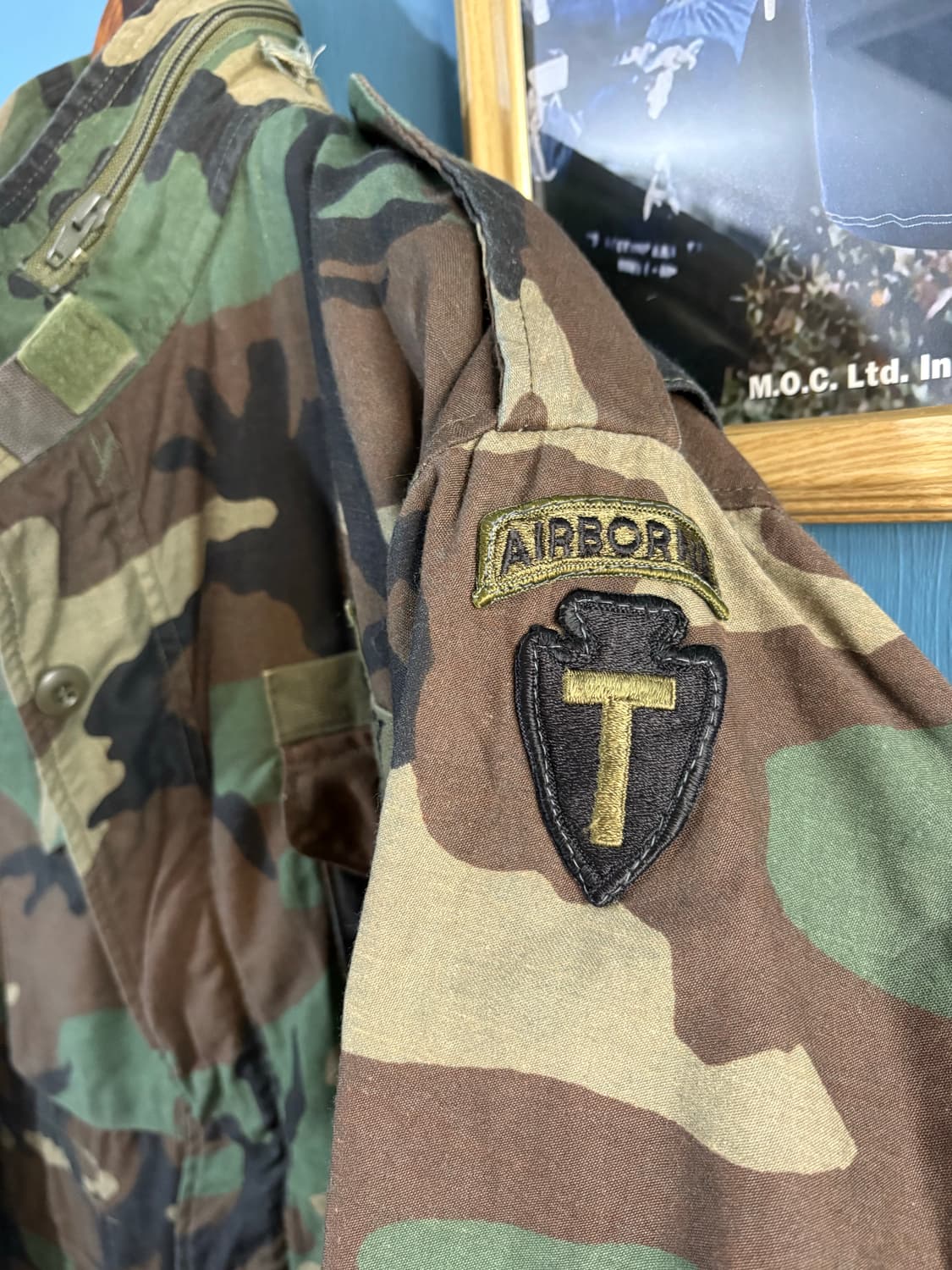 80‘s U.S Army Woodland Camo M-65 Field 상품이미지2