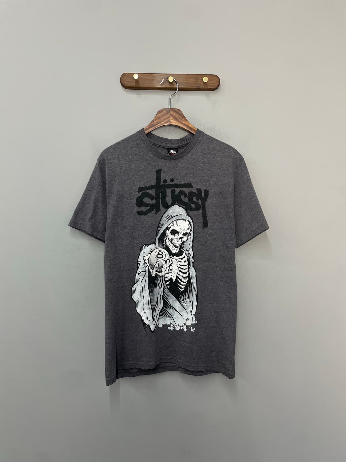 스투시 빈티지 스켈레톤 그래픽 반팔 H2555 상품이미지2