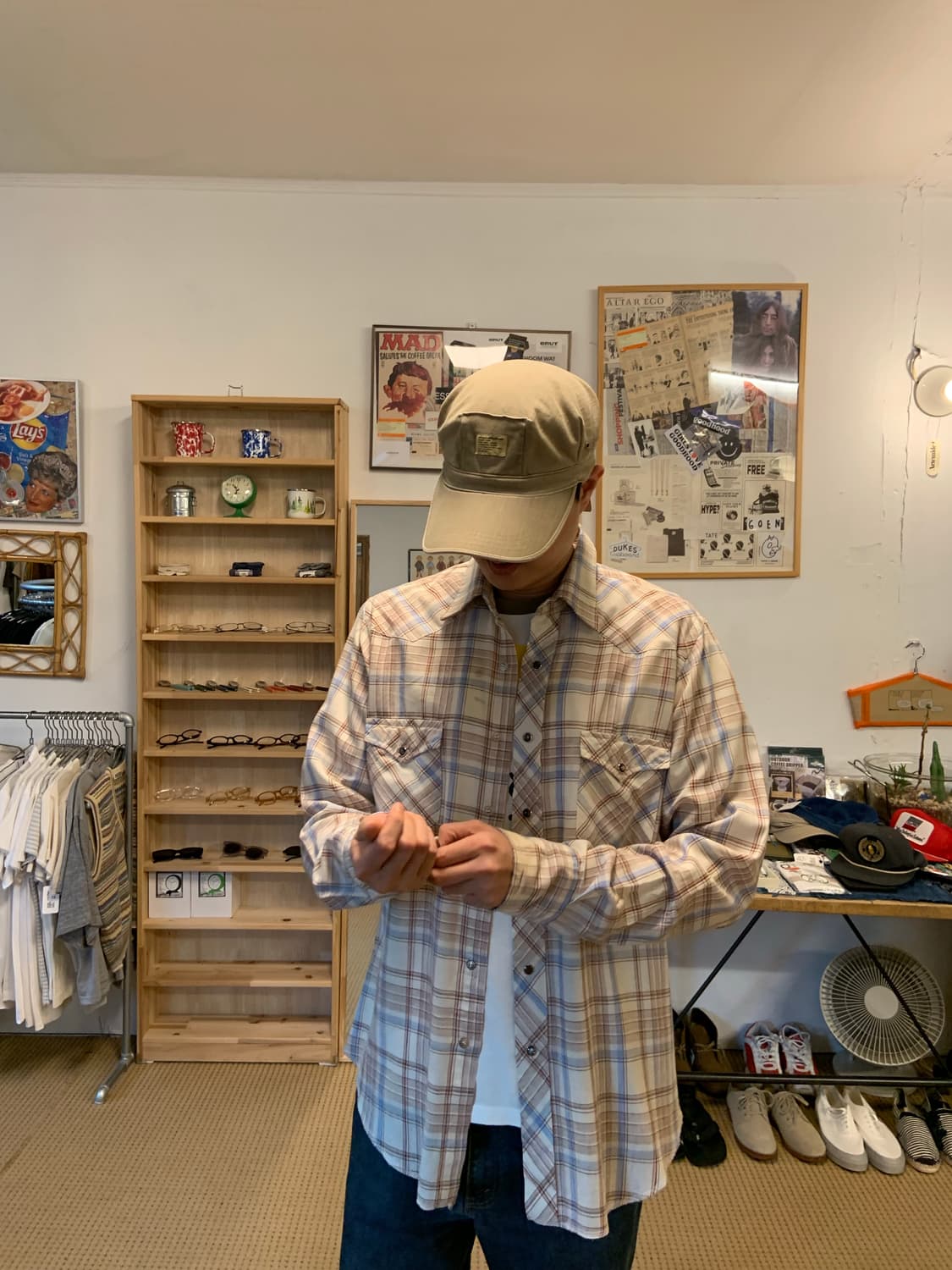 80s wrangler western shirts 상품이미지10