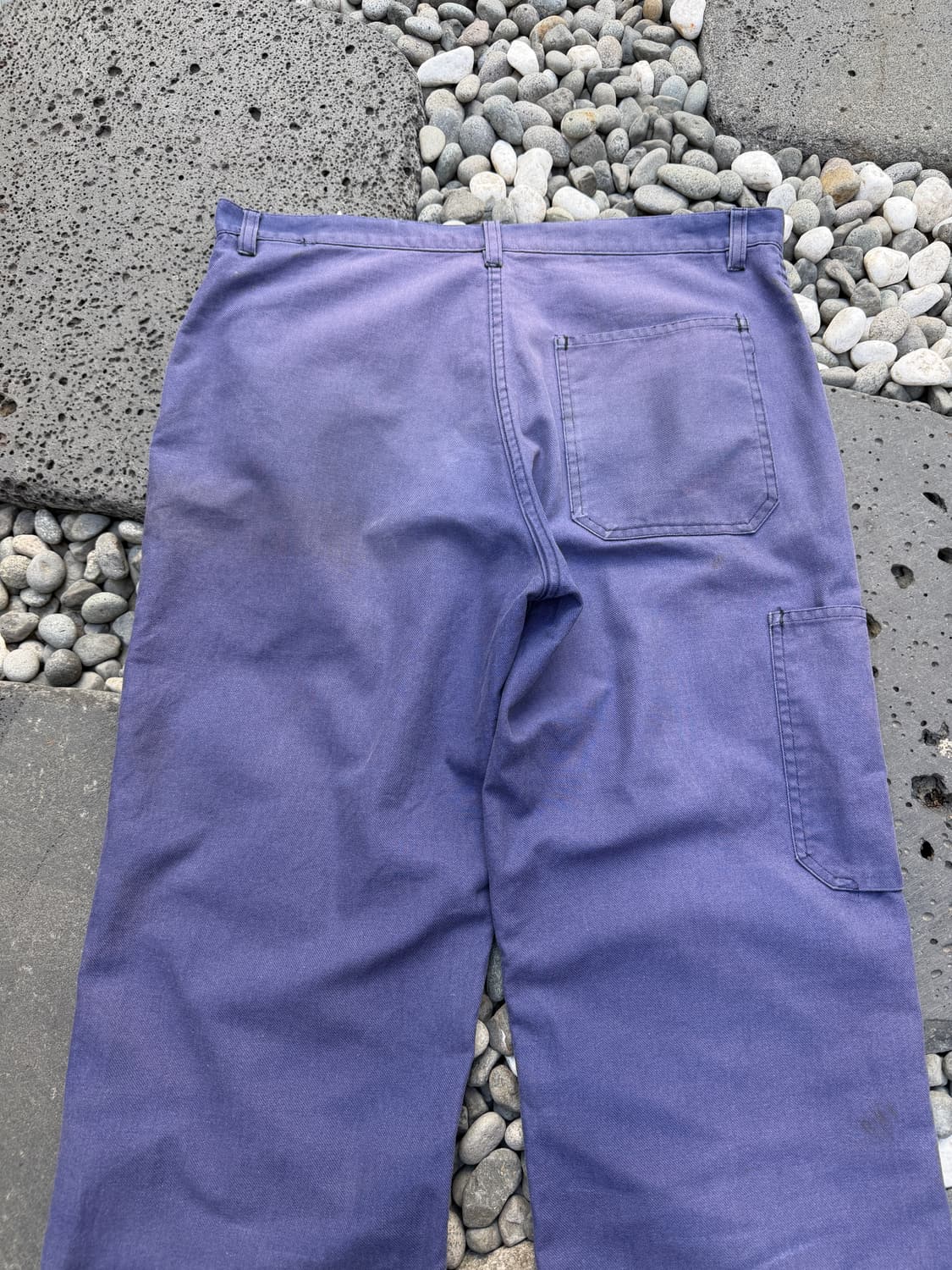 1990s DISTRESSED FADED PURPLE 프렌치워크팬츠 상품이미지9