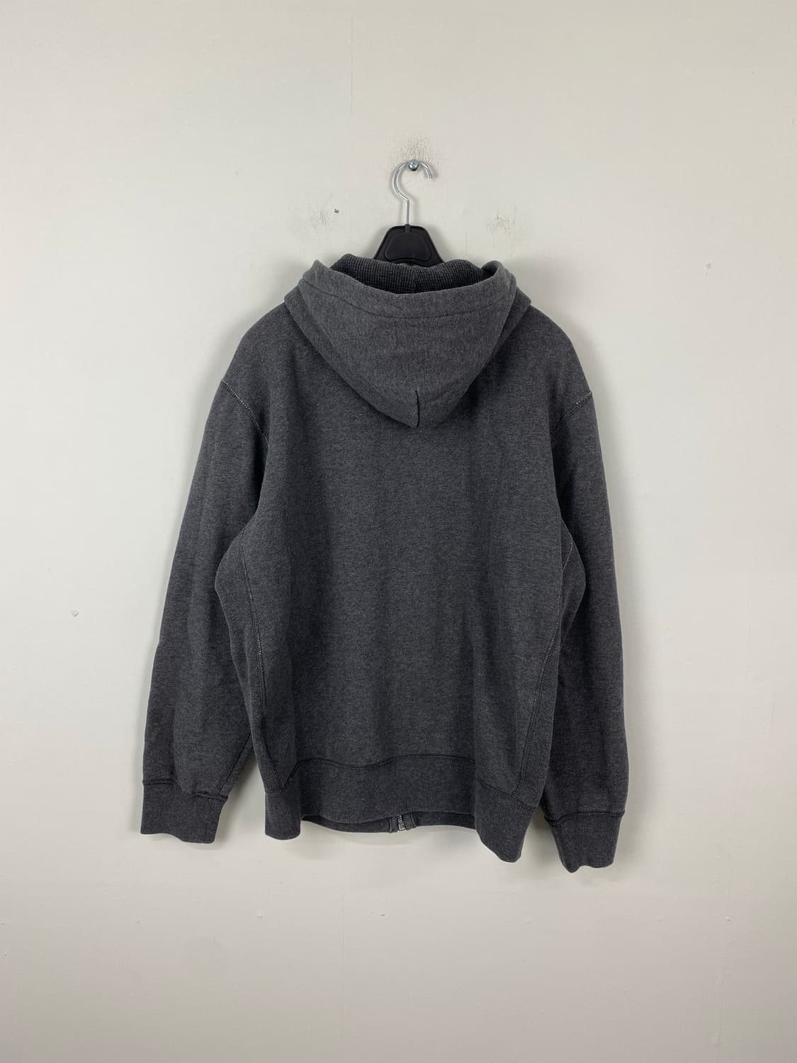 폴로 랄프로렌 차콜 기모 후드집업 레드 포니 L 상품이미지2