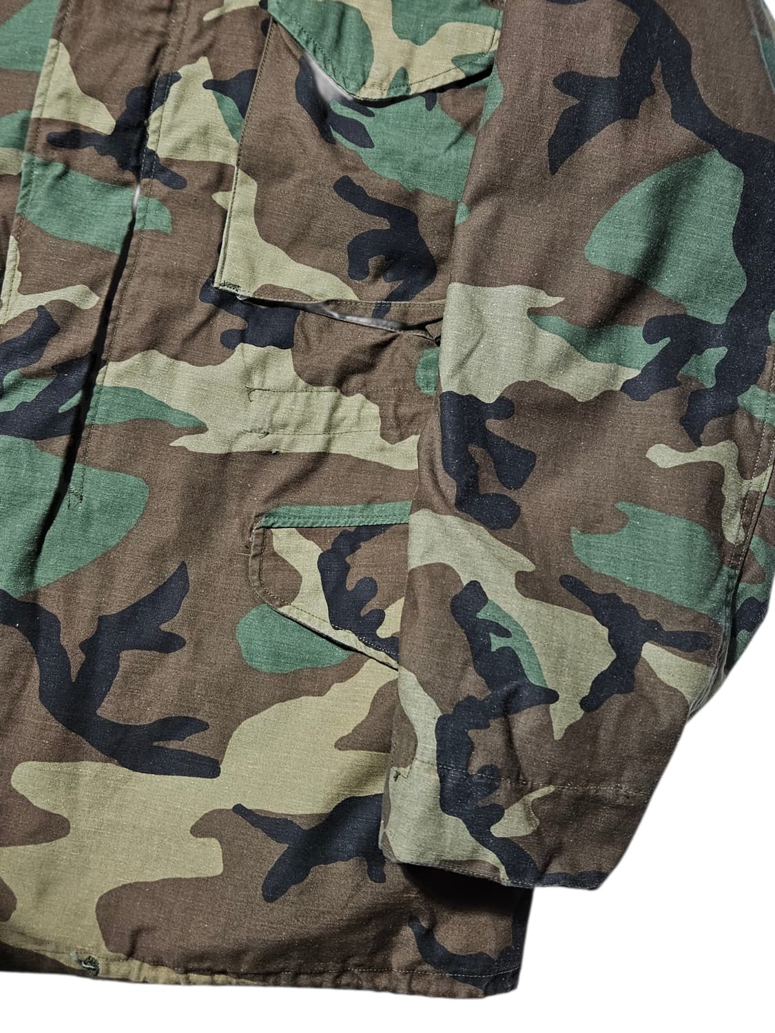 1980's 오리지널 우드랜드 M-65 필드자켓 L-R 상품이미지5