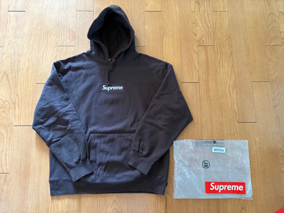 슈프림 21FW 박스로고 후드 스웨이트셔츠 상품이미지1