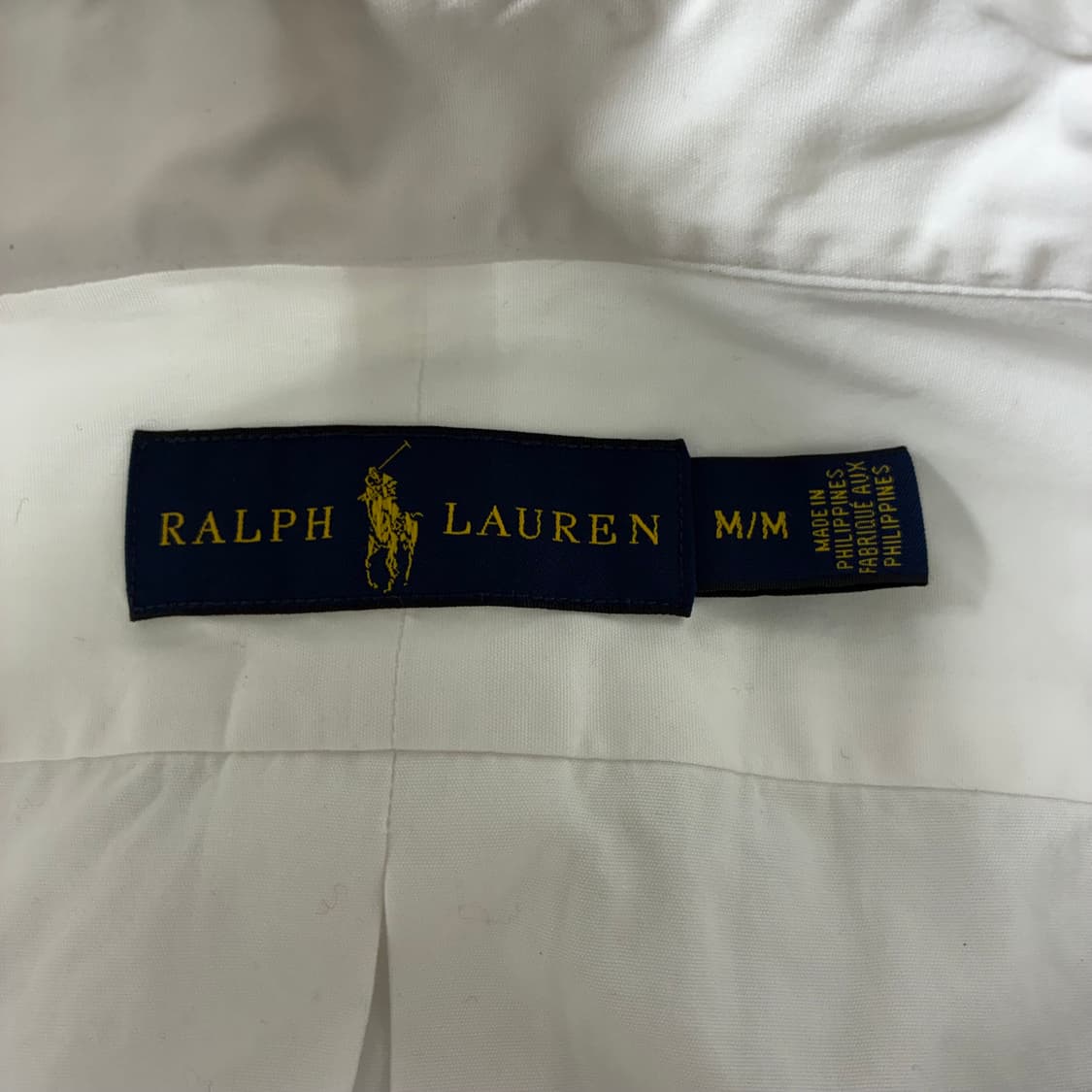 Polo  폴로 랄프로렌 자수 코튼 화이트 셔츠  상품이미지3