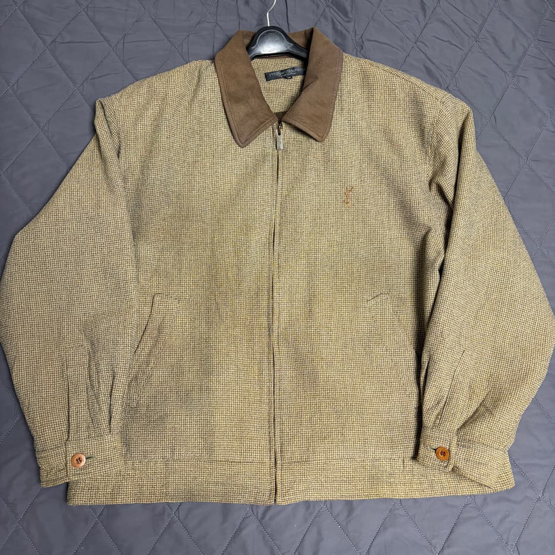 입생로랑 생로랑 남성 울자켓 빈티지 상품이미지1