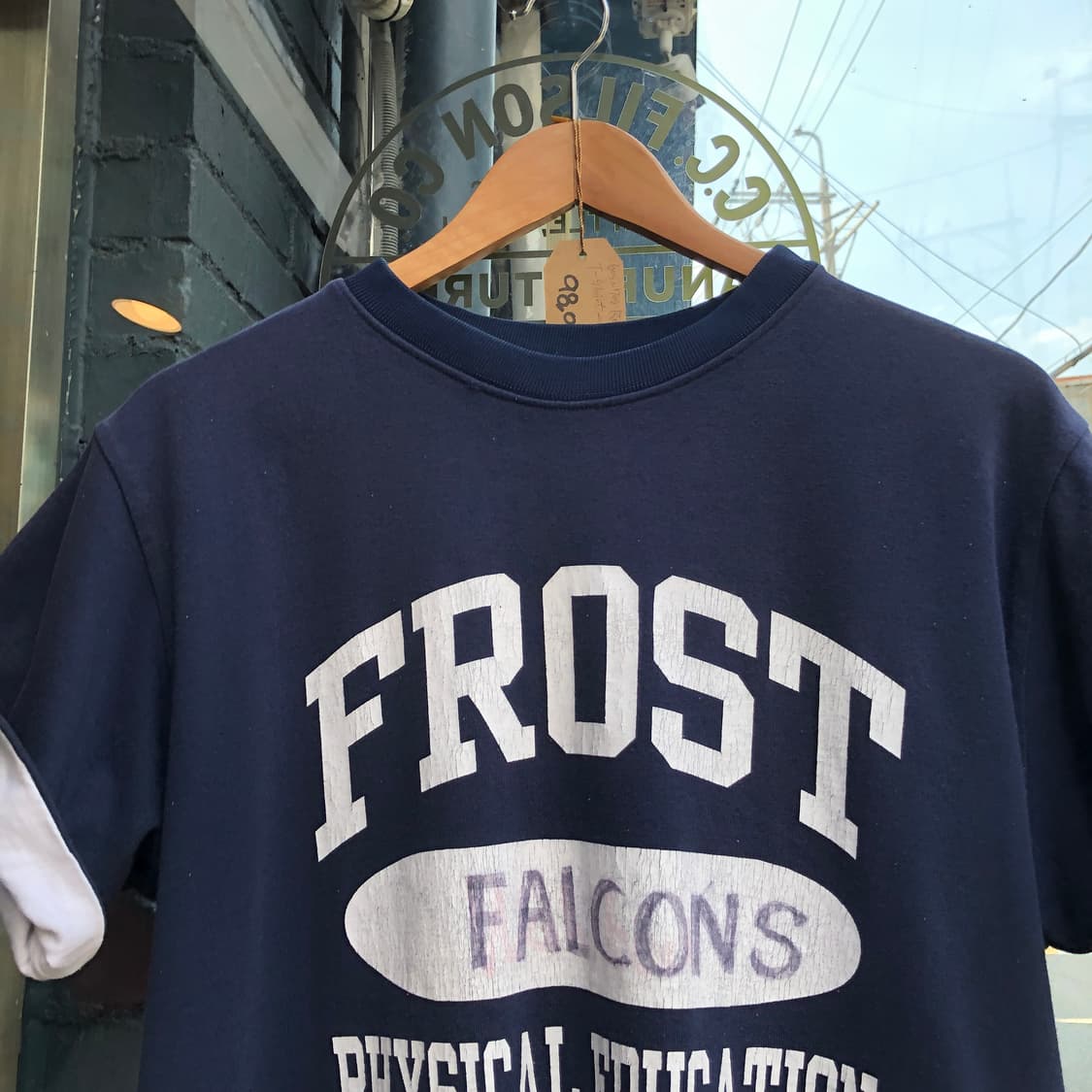 60/70s Reversible T-shirt-L 상품이미지2