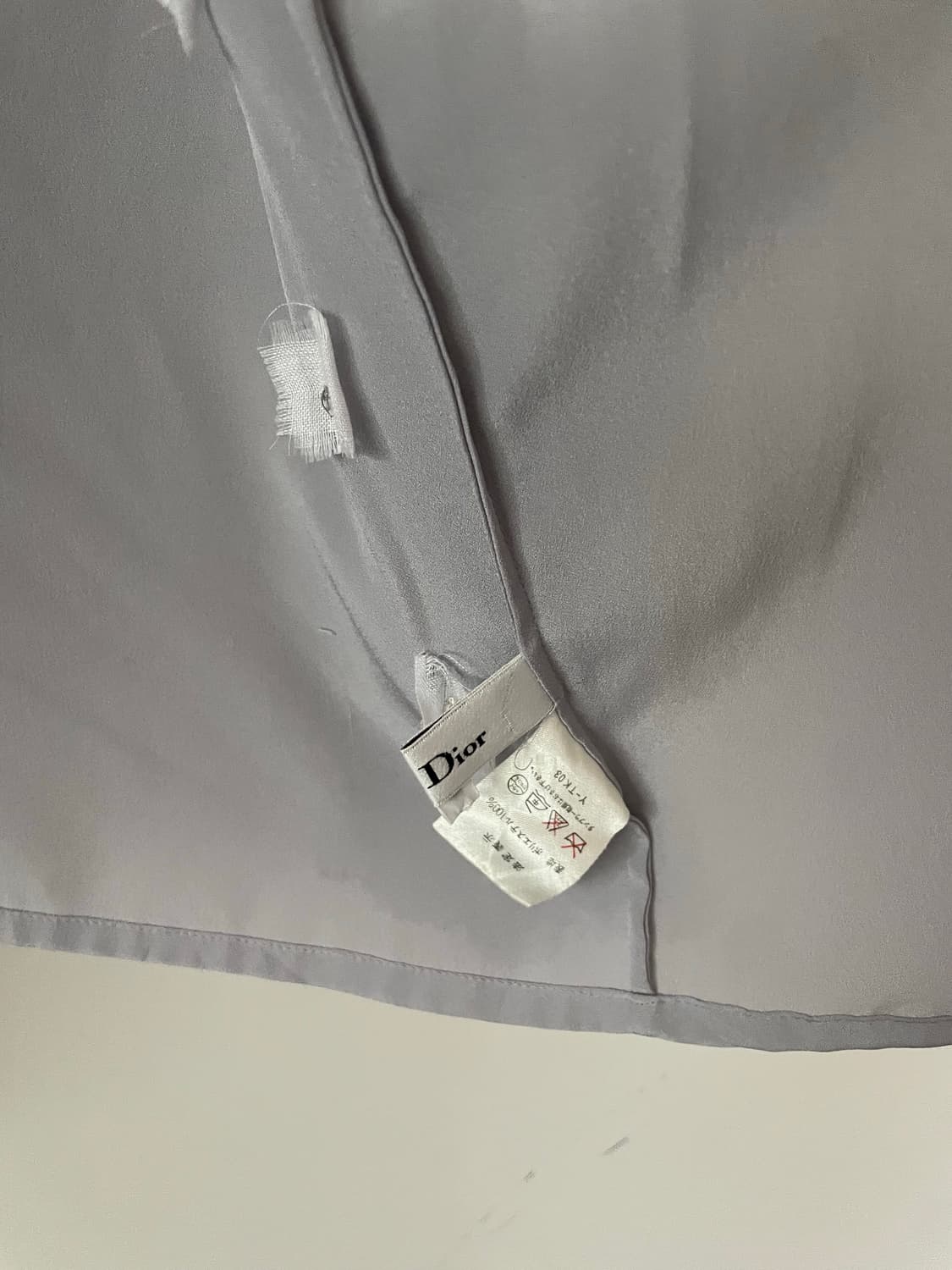 Christian Dior pleated neck wrap blouse 상품이미지6
