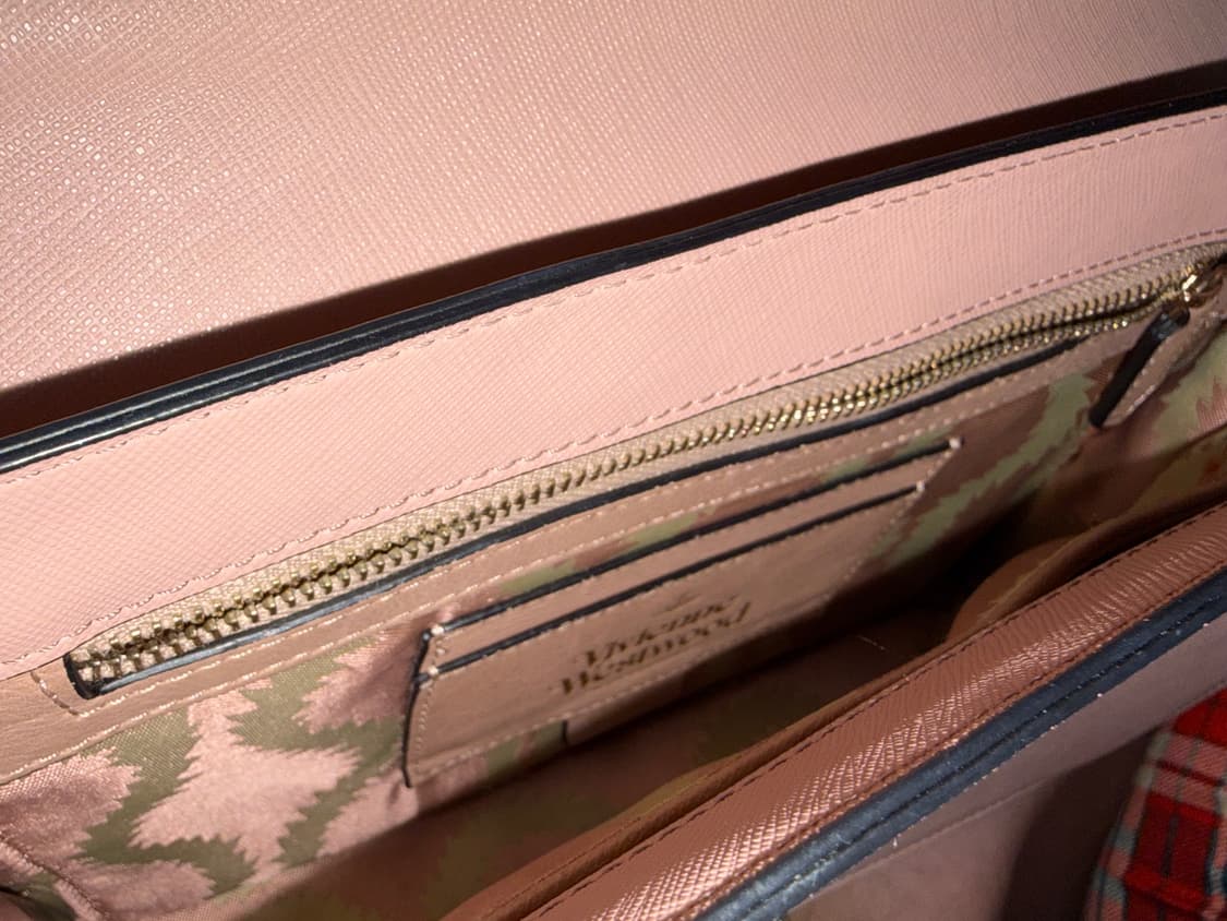 비비안웨스트우드 핑크 체인 크로스백 상품이미지2