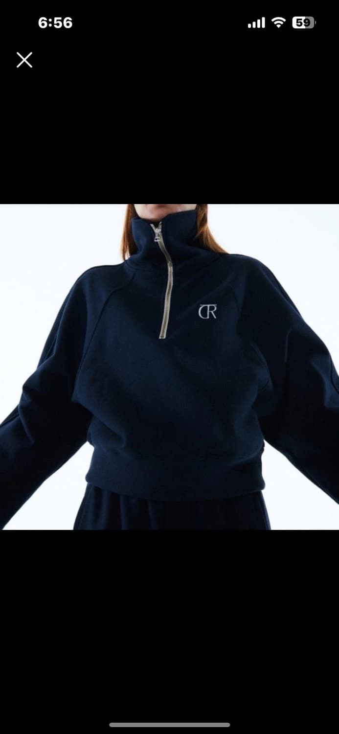 current half zip mtm 상품이미지1